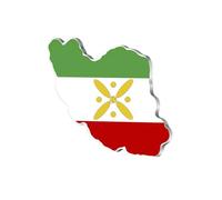 KKJOY Alfiler de Mapa Bandera Emblema de Irán de Acero Inoxidable Alfiler de Solapa Patriótico Unisex Color Bandera Joyería León Persa y Sol para Mujer Hombre(Estilo 12, Plata)