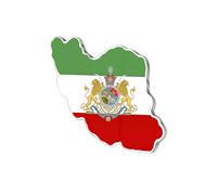 KKJOY Alfiler de Mapa Bandera Emblema de Irán de Acero Inoxidable Alfiler de Solapa Patriótico Unisex Color Bandera Joyería León Persa y Sol para Mujer Hombre(Estilo 11, Plata)