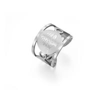 kkjoy Anillo Ajustable con Cedro Libanés para Hombre Mujer | Anillo con Cedro del Líbano de Acero Inoxidable Joyería Orgullosa Libanesa Símbolo Nacional del Líbano