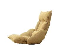 KKJPL Sillón De Suelo con Respaldo, Sofá Plegable Acolchado Y Ajustable, Cómodo Sillón De Lectura con 5 Posiciones Ajustables, For Sala De Estar Y Dormitorio.(Color3)