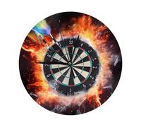 KKLWEGU Reloj de pared con tablero de dardos de 10 pulgadas, silencioso, moderno, funciona con pilas, reloj de mesa decorativo para sala de estar, baño, dormitorio, cocina, decoración de pared de