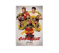 KKMM Cobra Kai Temporada 3 (2021) Póster clásico de drama americano, pintura decorativa en lienzo para pared, sala de estar, dormitorio, 50 x 75 cm