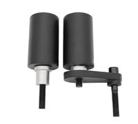 KKMNAIF Motor Topes Anticaida Deslizadores De Marco De Motocicleta Protección contra Caídas para YA&MA&HA R6 2003 2004 2005 para R6S 2006 2007 2008 2009 Moto Deslizadores de Marco(1)