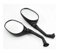 KKMNAIF Retrovisores Moto Homologados Motocicleta, De 6 Mm Y 8 Mm, para Scooter, Bicicleta Eléctrica, Electromóvil, Convexos, Ovalados 2 Espejos Retrovisores para Espejo Retrovisor(6mm)