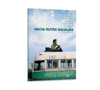 KKPLO Póster decorativo de Hacia Rutas Salvajes Cartel INTO The WILD, lienzo decorativo para pared e impresión artística moderna para decoración de dormitorio familiar, 40 x 60 cm