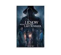 KKPLO Póster decorativo de la película I Know What You Did Last Summer (Sé lo que hiciste el último verano)