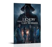KKPLO Póster decorativo de la película I Know What You Did Last Summer (Sé lo que hiciste el último verano)