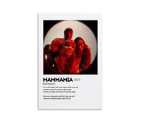 KKPLO Póster decorativo de Maneskin para pared e imagen artística moderna para decoración de dormitorio familiar, 20 x 30 cm