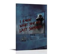 KKPLO Póster decorativo de película "I Know What You Did Last Summer" (Sé lo que hiciste el último verano)