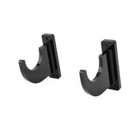 KKPLZZ 2 Soportes para Espadas, Soporte de Pared Acrílico con 4 Tornillos Largos y Anclajes Fuertes para Hachas, Cuchillos, Sables de Luz, Gancho Ajustable para Artes Marciales, M