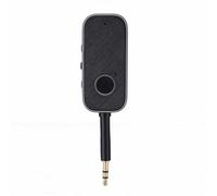 KKPLZZ Adaptador de Coche Bluetooth 6.0, Adaptador de Sonido Inalámbrico para Llamadas Manos Libres AUX de Conexión Dual 2 en 1 con Cancelación de Ruido, para Coche