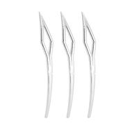 KKPLZZ Aguja para Rastas, Diseñada Especialmente para Apretar y Reparar Trenzados, con Gancho de Crochet de Aleación de 3 Piezas, Superficie Lisa y Duradera