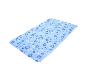 KKPLZZ Alfombrilla Refrescante para Mascotas, 70x120 Cm - Colchoneta Portátil y Reutilizable para Perros y Gatos, con Diseño a Prueba de Fugas (sin Gel ni Electricidad), Ideal par