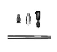 KKPLZZ Extensor de Llave de Trinquete Automático de Acero de Aleación 3 en 1, Absorción de Vibración Antideslizante para Espacios Reducidos, con Interruptor de un Toque para Repar