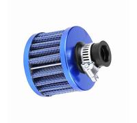KKPLZZ Filtro de Aire Universal de Alto Flujo de 12 Mm, Rendimiento del Motor con e Inducción de Aire Mejorada, con Fácil Instalación, para Vehículos con Tomas de (Azul)