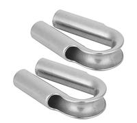 KKPLZZ Guardacabos de Acero Inoxidable 304, Resistente Al Desgaste y a la Corrosión, Protector de Cable de Cabrestante, de Alta Resistencia y Fácil Instalación, para Accesorios Ná (7mm 2 piezas)