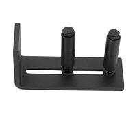 KKPLZZ Guía de Puerta Corrediza de Granero, Kit de Guía de Rodillos de Piso Inferior de Acero Al Carbono Accesorio de Hardware para Puertas de Granero y Puertas Corredizas