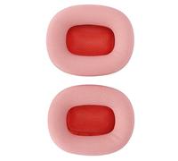 KKPLZZ Orejeras de Repuesto para MAX, Almohadillas de Cuero Proteico de Espuma Viscoelástica Suave con Imán Incorporado, Almohadillas Transpirables para Auriculares (Rosa)