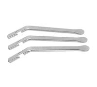 KKPLZZ Palancas para Neumáticos de Bicicleta, 3 Piezas de Acero Inoxidable de Alta Dureza, Esquinas Redondeadas, Cucharas Duraderas para Neumáticos para una Extracción Rápida de