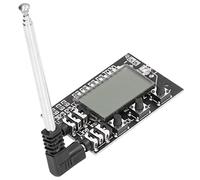 KKPLZZ Placa de Transmisor FM, Módulo de Audio Estéreo de 2 Canales LCD Digital de 76 MHz a 108 MHz, con Memoria de Apagado y Amplio Voltaje de 3,6 V a 15 V, para Transmisión de R