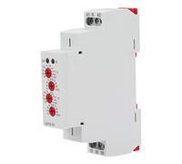 KKPLZZ Relé Temporizador de Ciclo, 0,1 S a 100 Días, 12 a 240 V, 1 Spdt | Configuraciones de Encendido y Apagado Independientes, de 0,1 S a 100 Días, CA/ de 12 a 240 V, Montaje en Carril DIN de 35