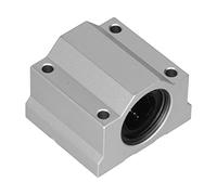 KKPLZZ Rodamiento de Movimiento Lineal de Bloque Deslizante SCS25UU, Bloque de Rodamiento Cerrado de Aleación de Aluminio con Tratamiento de Oxidación Superficial para Maquinaria