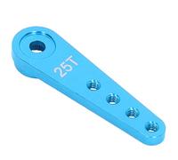 KKPLZZ Servo Brazo de Aluminio, Servo Bocina de Dirección Universal 25T con Alta Resistencia, para Coche RC, Camión, Barco sobre Orugas (Azul)