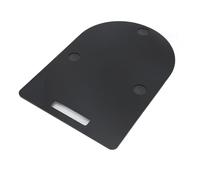 KKPLZZ Tabla Deslizante, Protector de Encimera Acrílico de 5mm de Grosor con 4 Ruedas y 3 Ranuras, para Thermomix TM7