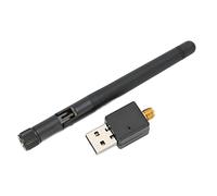 KKPLZZ Tarjeta de Red Inalámbrica, Adaptador USB 2.0 de Alta Velocidad de 150Mbps con Antena Omnidireccional Desmontable para OS X, 802.11n/g/b, 2.4GHz, Plug and Play