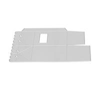 KKPLZZ Troquel de Corte de Metal, Plantilla en Relieve con Forma de Cartón de Leche, Troqueles Grabados Decorativos para Manualidades, Tarjetas de Papel, álbumes de Recortes, álbumes