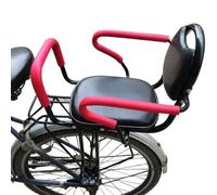 KKPW Asiento Infantil en el Asiento Trasero de la Bicicleta eléctrica, Asiento Infantil de la Bicicleta con barandilla Alta