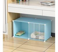 KKRANG Jaula para Gatos de Interior, recinto para Gatos con Espacio de Rejilla encriptado de 1,5 cm/0,6", Jaula para Gatos, Jaula para Hurones, hogar para Mascotas de Interior para 1 o 2 Gatos y a