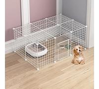 KKRANG Jaula para Gatos Grande, para Hacer tú Mismo, para Interiores, para Animales pequeños, para Gatitos, para Uso en Interiores, para Hurones, para Perros, para Gatos, Conejos, Chinchillas