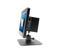 KKSB - Vitrina para Raspberry Pi Touch Display 2 con soporte y funda para Raspberry Pi 5 con espacio para sombreros y enfriador de perfil bajo