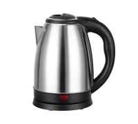 KKTX Hervidor eléctrico, 1500W | Hervir protección Seca y Apagado automático | 1.8L Hervir la Jarra de hervir para té o café de Agua Caliente | Base giratoriaSilver,1.8L