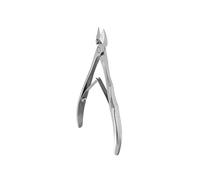 KL-01 Staleks - Pinzas profesionales (11,5 cm de longitud, corte de 1,4 cm, funda de piel)