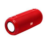 KLACK EUROPE Altavoz Bluetooth 5-0 portatil con Soporte Manos Libres y Luces led 537, Rojo