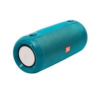 KLACK EUROPE Altavoz Bluetooth 5-0 portatil con Soporte Manos Libres y Luces led 537, Turquesa