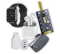 Klack Kit Essential para Android Smartwatch, Cargador, Auriculares, Powerbank y Cables