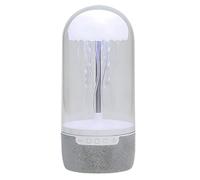 Klack Lámpara Altavoz Bluetooth Medusa con Luz LED Brillante Radio FM/Tarjeta TF