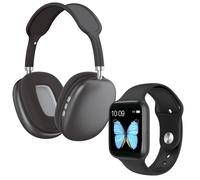 Klack Pack Smartwatch con Auriculares Bluetooth Negro
