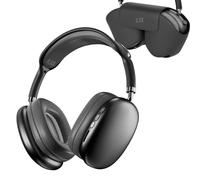 Klack Pro Max Auriculares Inalambricos Bluetooth de Diadema con Funda Negros