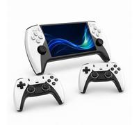 Klack SF3500 Consola Retro Portátil con Pantalla IPS HD 5 | Salida HDMI 1080P, Doble Joystick Analógico, Multisistema Retro, Memoria Ampliable TF, Modos Portátil y TV
