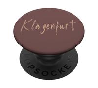 Klagenfurt Austria Diseño Elegante Vintage PopSockets PopGrip Adhesivo