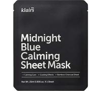 Dear, Klairs Midnight Blue Calming Sheet Mask - 25 ml / 1 ud