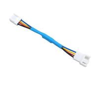 Klaisy 4 Pines PC Case Venanal Reducción Conectores Resistentes Temperatura Cable Control Temperatura del Ventilador Cable Alimentación