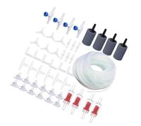 Klaisy Aireador de burbujas, difusor de piedra, bombas de aire, accesorios de oxigenación, difusor de succión para peceras