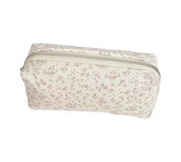 Klaisy Bows - Estuche para lápices de gran capacidad, bolsas de maquillaje para bolígrafos, suministros estéticos para el regreso a clases, bolsa de maquillaje de gran capacidad, Fresa floral, Mass