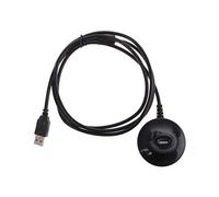 Klaisy Cable de extensión USB macho a hembra WIFI con adaptador de base de base, cable de acoplamiento USB 2.0 USB 3.0