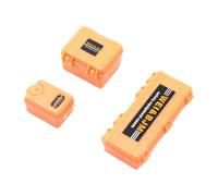 Klaisy Case Equipos Caja Herramientas Automóvil Simuladas para SCX24 Car Remoto para CASA Equipo Car Modelo CAMIÓN